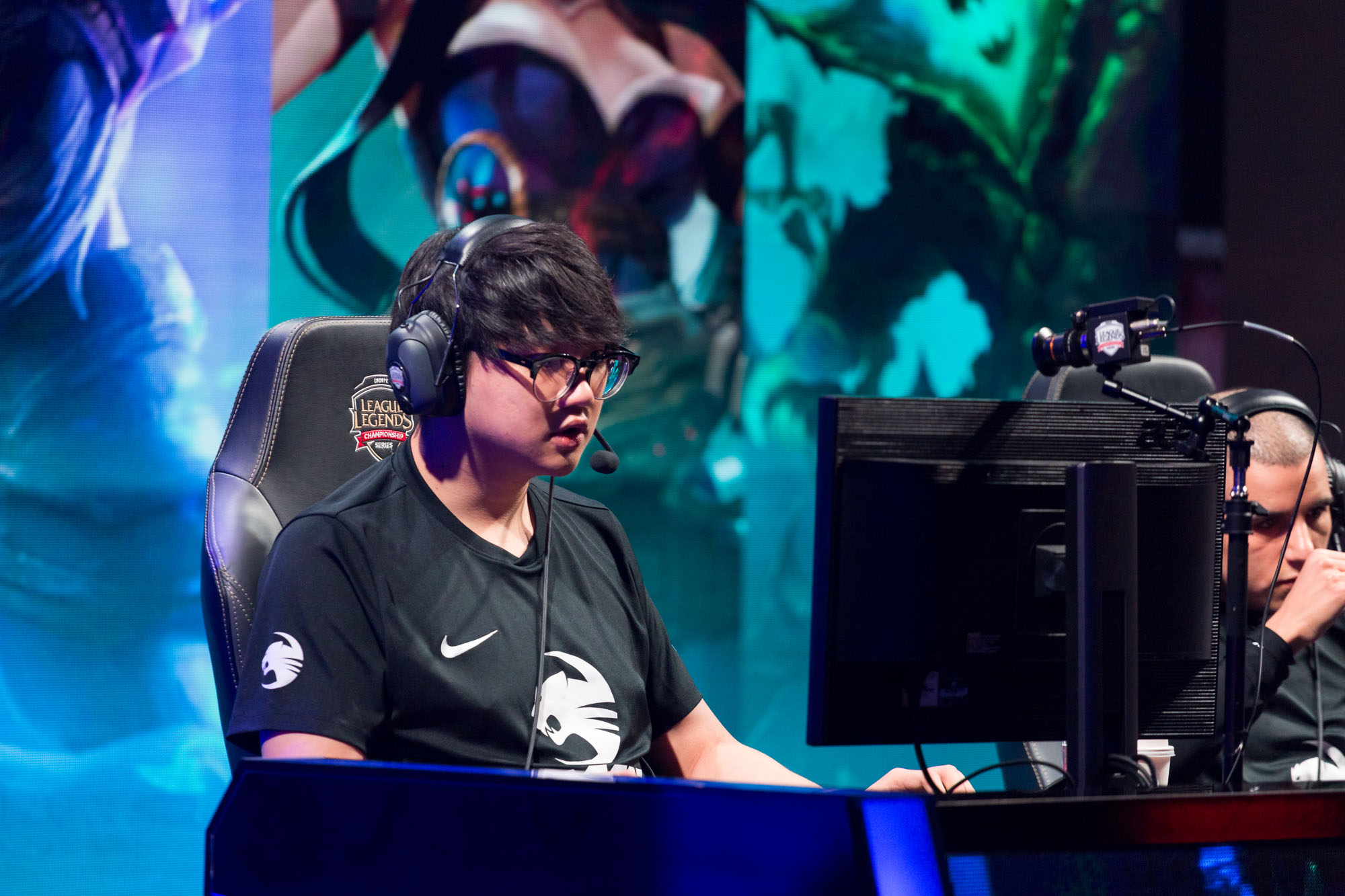 Aufnahme eines E-Sport-Spielers