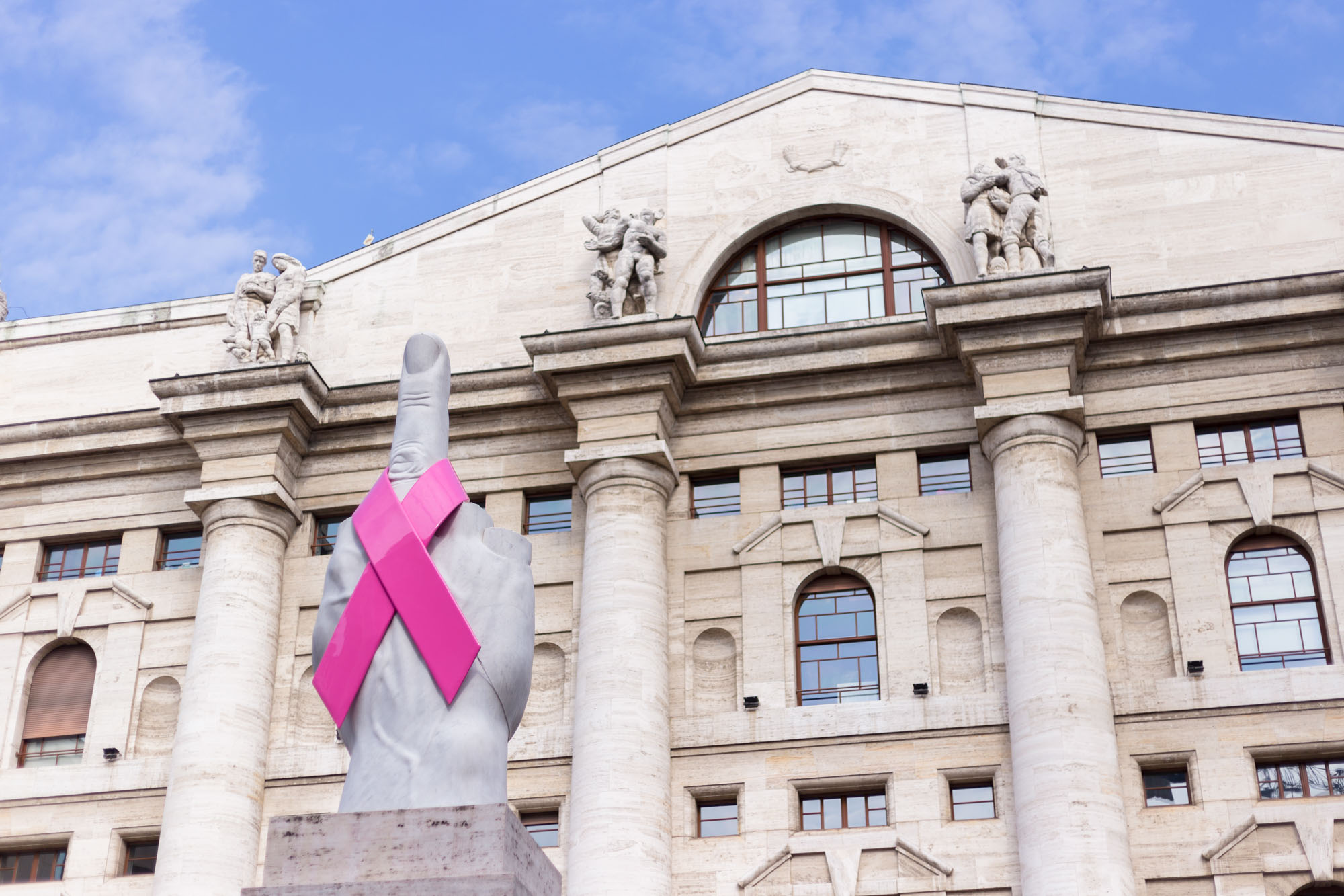 Börsengebäude in Mailand